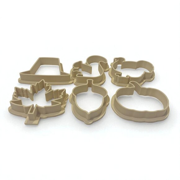 6 Pack Thanksgiving Cookie Cutters - Picture 3 of 3